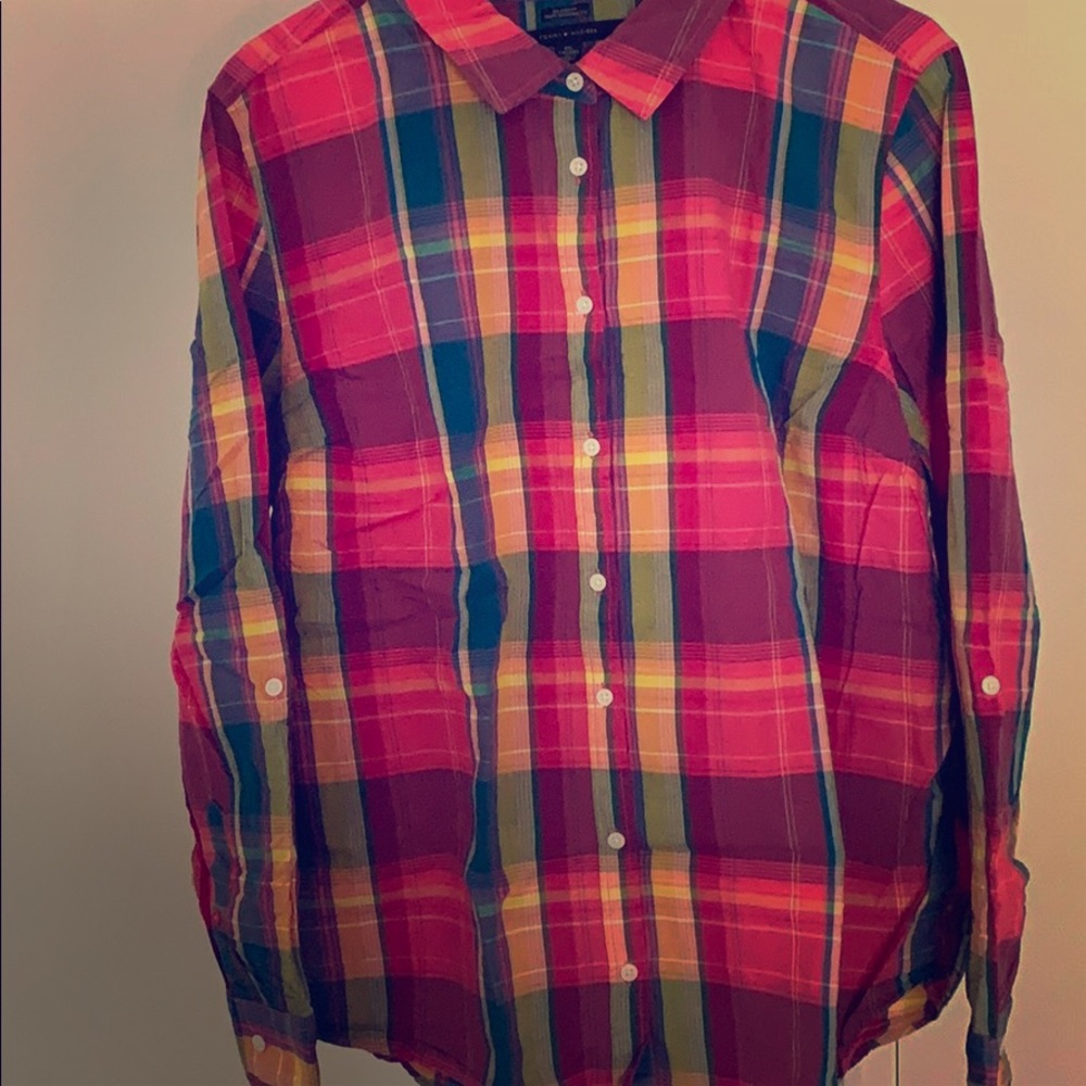 Plaid Tommy Hilfiger L/S woven